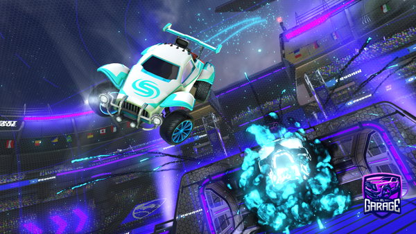 A Rocket League car design from Hahahahaaaaa