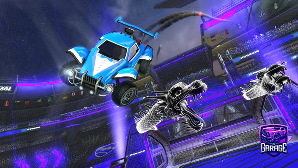 A Rocket League car design from PWR_FIRESUNNY