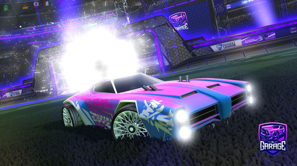 A Rocket League car design from Ginga