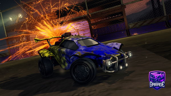 A Rocket League car design from RR101Gaming