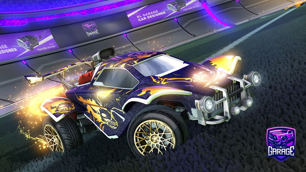 A Rocket League car design from tytyronie