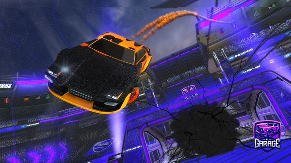 A Rocket League car design from Skyt-lkey