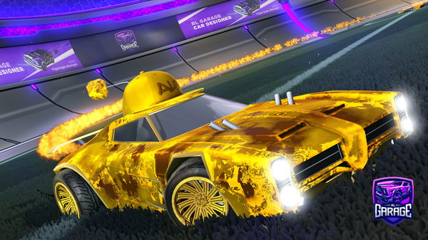 A Rocket League car design from im_liquid_73