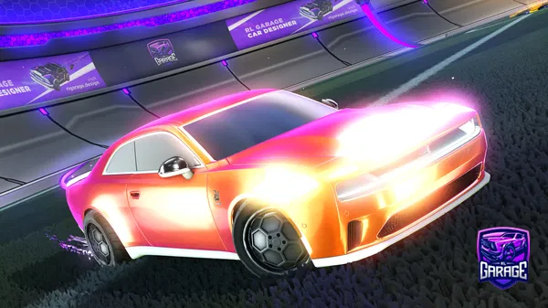 A Rocket League car design from Wingfeather