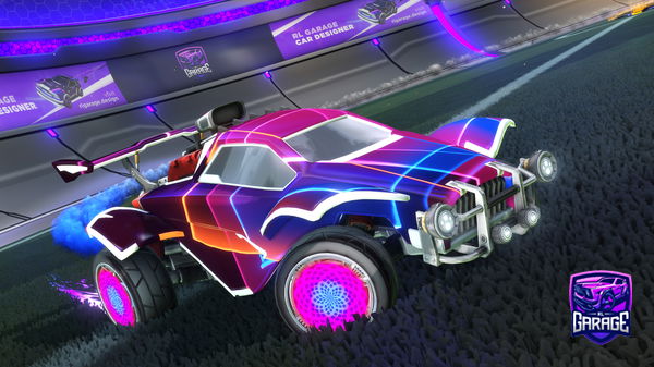 A Rocket League car design from bagsd