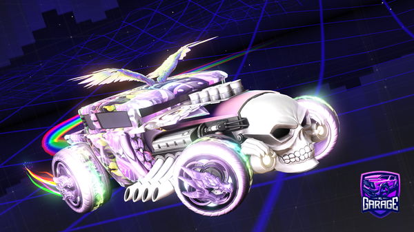 A Rocket League car design from TopBinner