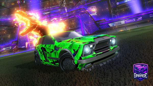 A Rocket League car design from fazeclan