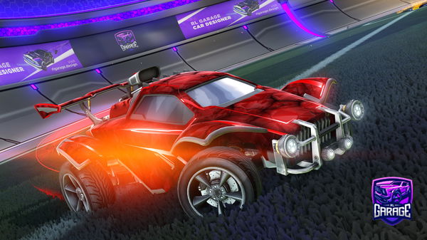 A Rocket League car design from paulluxxxx