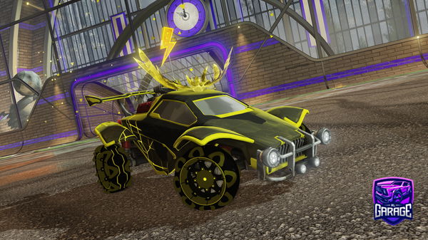 A Rocket League car design from supranubis