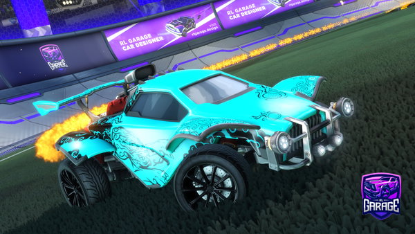 A Rocket League car design from braxmok
