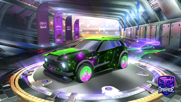 A Rocket League car design from tr1ki