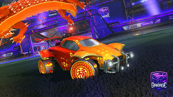 A Rocket League car design from Jam_ware