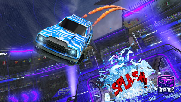 A Rocket League car design from Rl-zombie