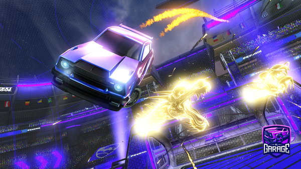 A Rocket League car design from MARCUS_VMN