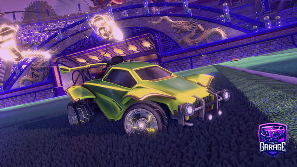A Rocket League car design from ghost_issac21