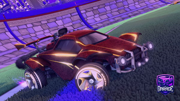 A Rocket League car design from RAMEZV