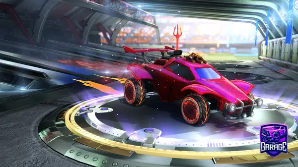 A Rocket League car design from FROZENMANGO