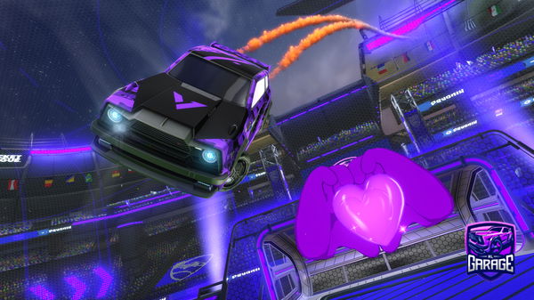 A Rocket League car design from MewisYT