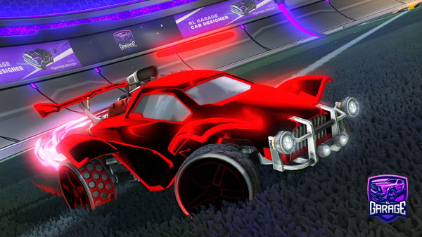 A Rocket League car design from Unoment