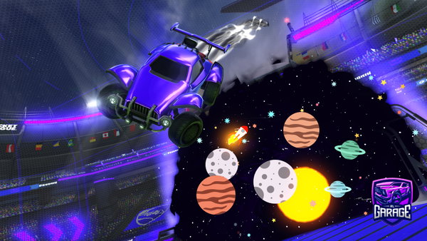 A Rocket League car design from BlackyMouse