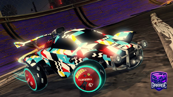 A Rocket League car design from 23Cire