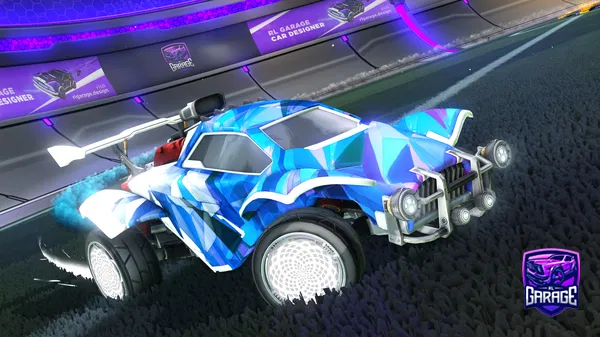A Rocket League car design from JackieKy2