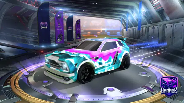 A Rocket League car design from bigBodyc2r