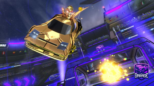 A Rocket League car design from Smecherpestenoapte