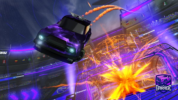 A Rocket League car design from FireDragon7618