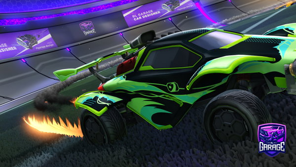 A Rocket League car design from pomelo_99