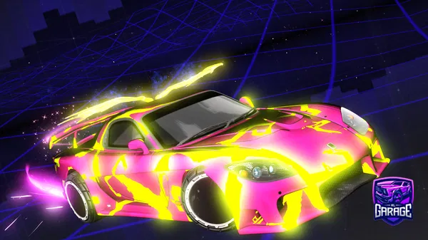 A Rocket League car design from jx5t1n