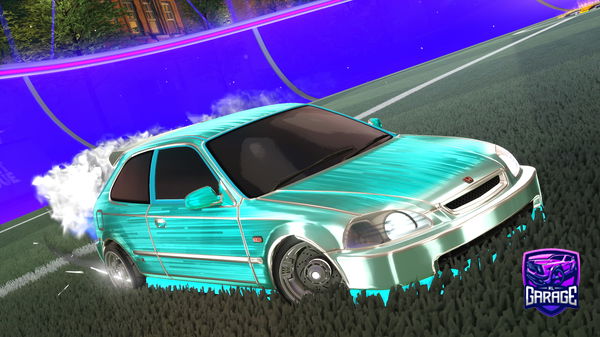 A Rocket League car design from Someone77