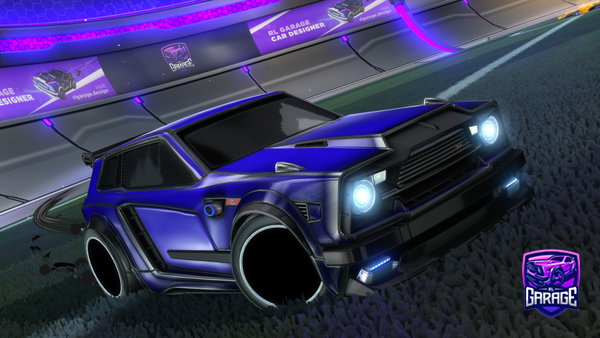 A Rocket League car design from COSMICBL4ZE
