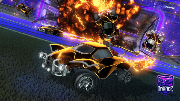 A Rocket League car design from KJ_furious