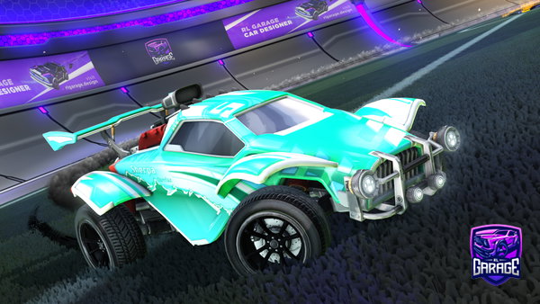 A Rocket League car design from Firstorder