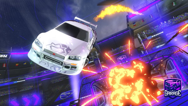 A Rocket League car design from Zz_fantome