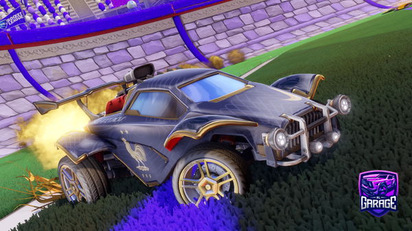 A Rocket League car design from Icerhound88