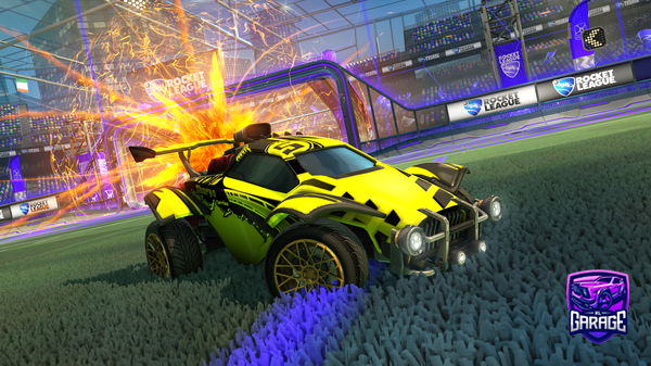 A Rocket League car design from Ayadsuper