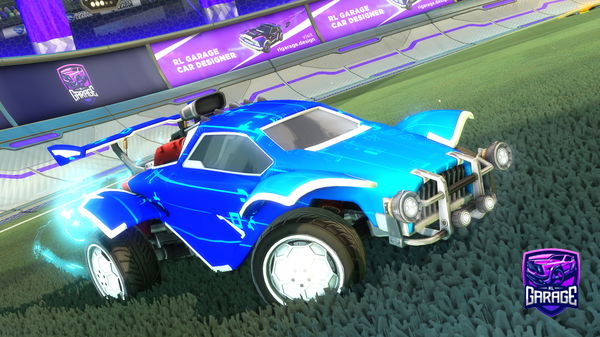 A Rocket League car design from Lennonmcd_12