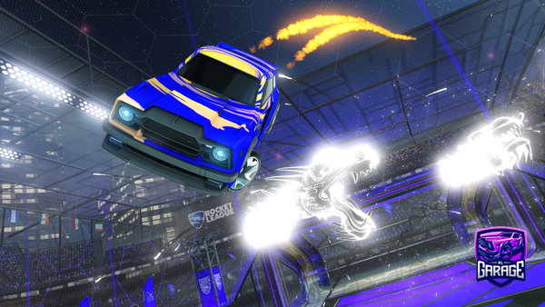 A Rocket League car design from Laffi