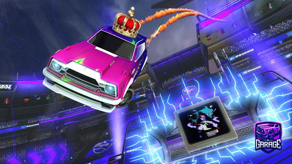 A Rocket League car design from Hevoxer