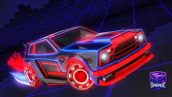 A Rocket League car design from UMIDEK