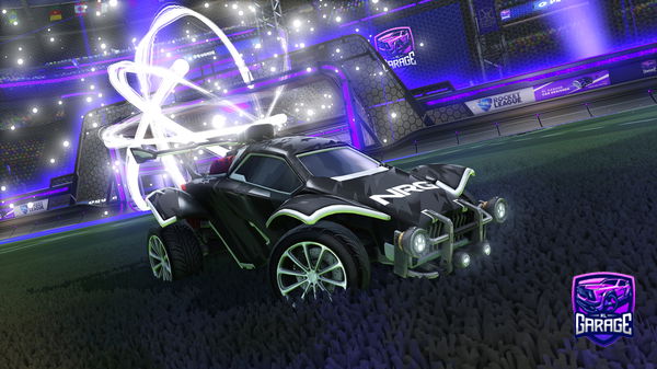 A Rocket League car design from RG09MP