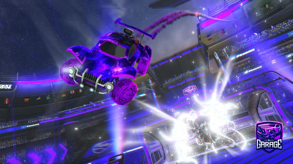 A Rocket League car design from dylayr1