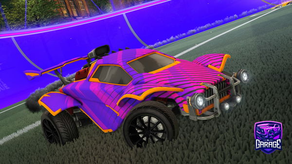 A Rocket League car design from afterglvwwwontt