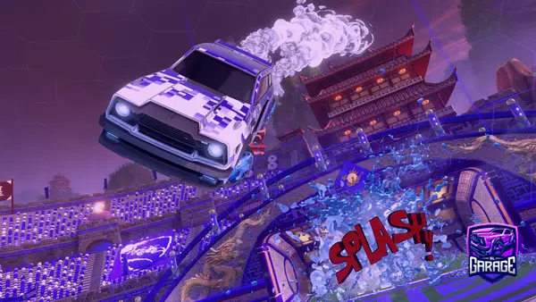 A Rocket League car design from silvernight