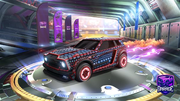 A Rocket League car design from edgyphil