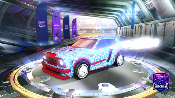 A Rocket League car design from Unagami