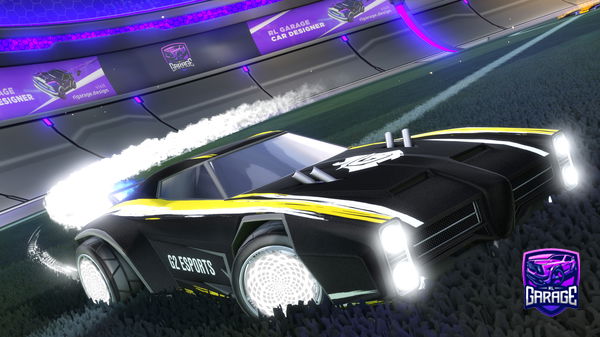 A Rocket League car design from yhm81