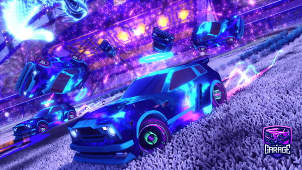 A Rocket League car design from Reyzinho